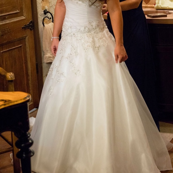 Allure One of a Kind Wedding Dress - Picture 4 of 5